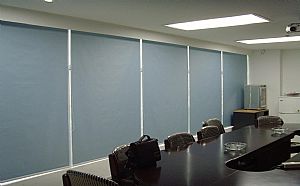 會議室辦公室遮陽擋光卷簾窗簾